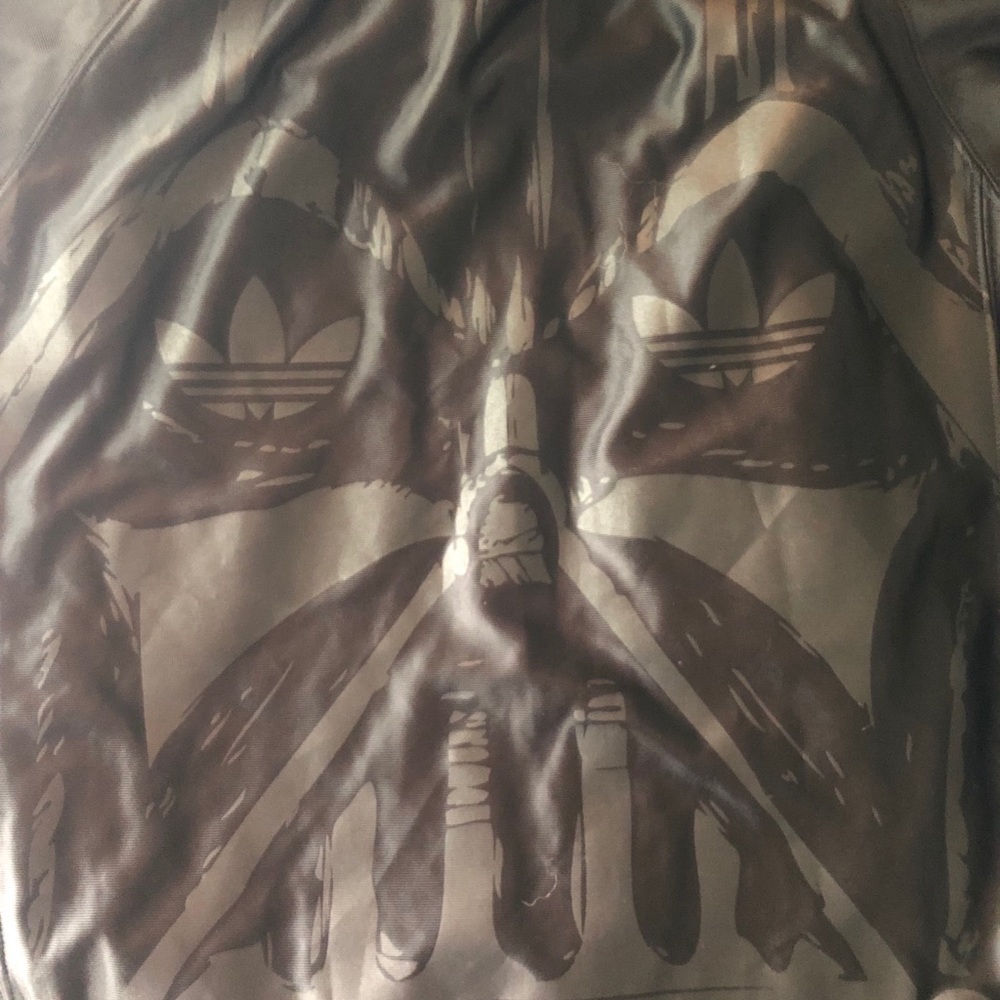 ADIDAS DARTH VADER ZIP UP HOODIE